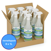 BIONACO® Hygiene & Desinfektion – Sprühflasche | 8 × 1000 ml (1 Karton)